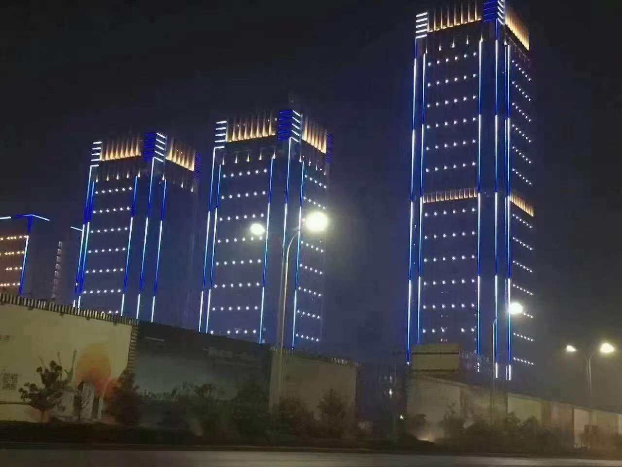 led點光源樓體亮化工程有什么作用它如何實現聯動動畫？