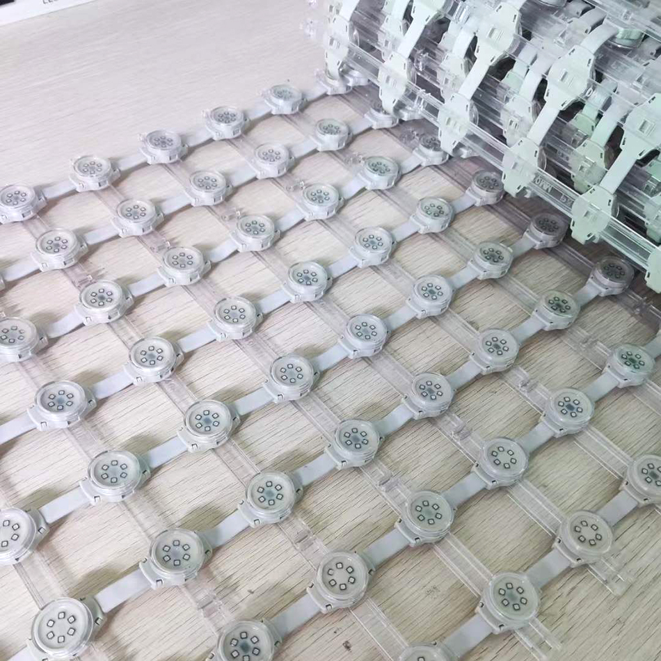 華宇星新一代創意網格屏使用范圍廣安裝便捷