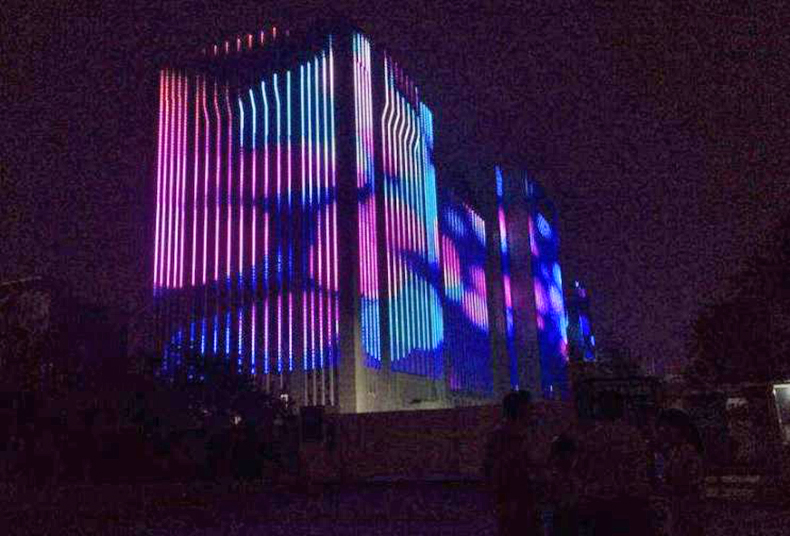 LED點光源樓體亮化它有什么特色？(圖2)