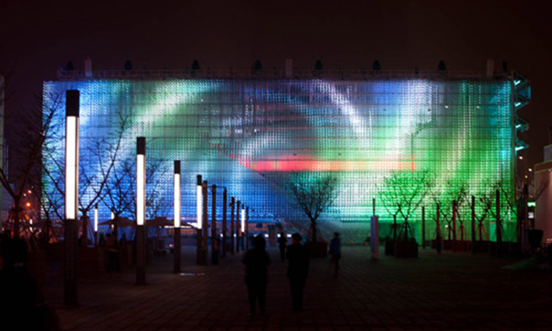 什么是LED網格屏它有什么優勢？(圖3)